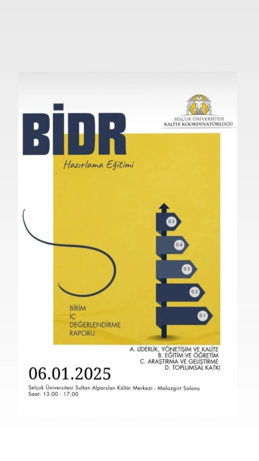 BİDR Hazırlama Eğitimi